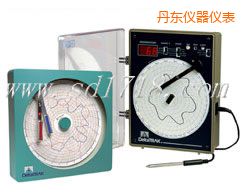 丹東電子圓形溫濕度記錄儀