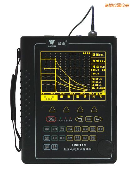 諸城增強型場致高亮數(shù)字超聲波探傷儀